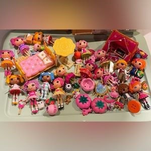 Rare LaLaLoopsy 3” Mini Dolls & Accessories Discontinued SOLD TOGETHER